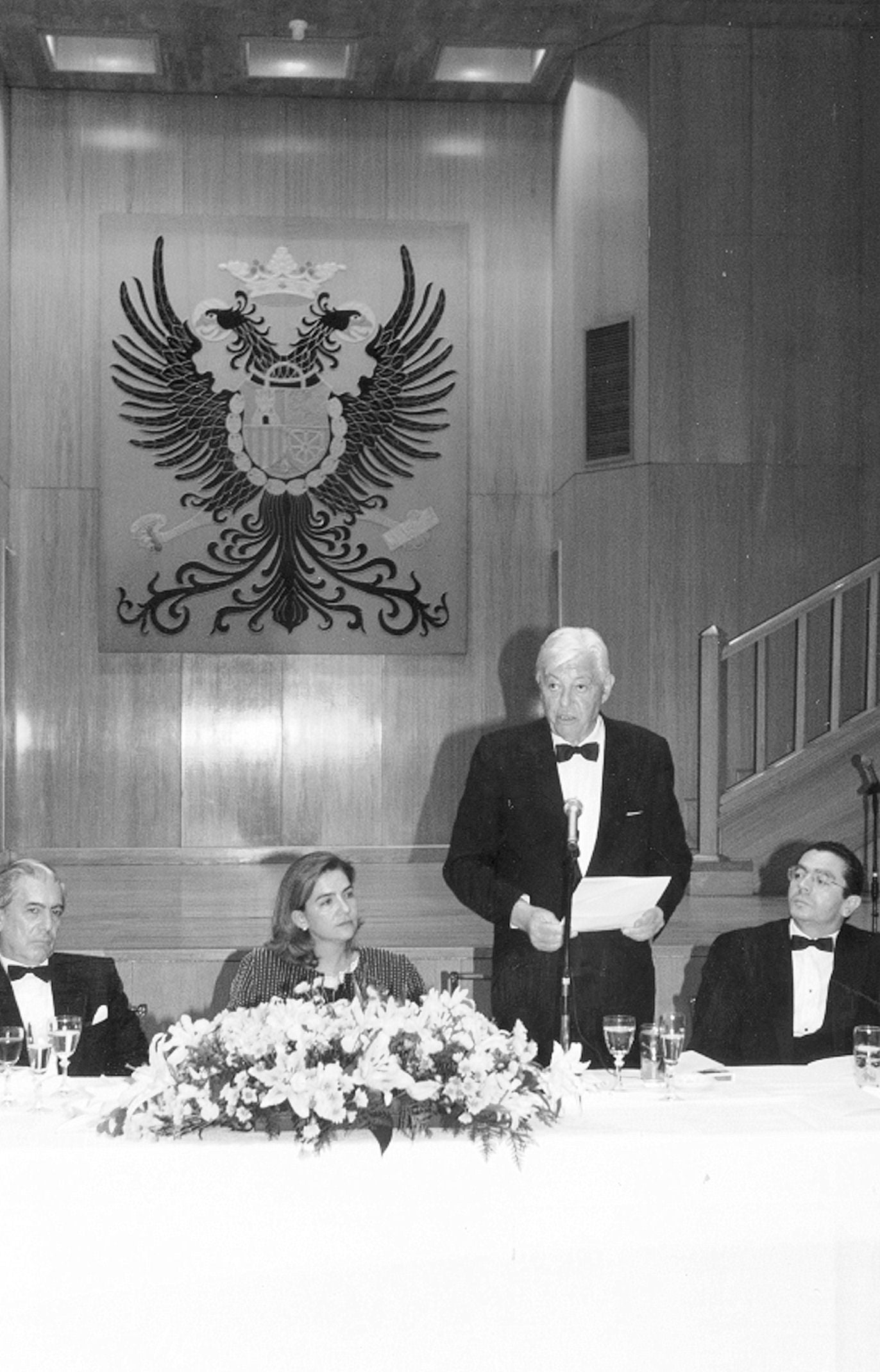 En mayo de 1997, en la entrega del Premio Mariano de Cavia, en la Casa de ABC