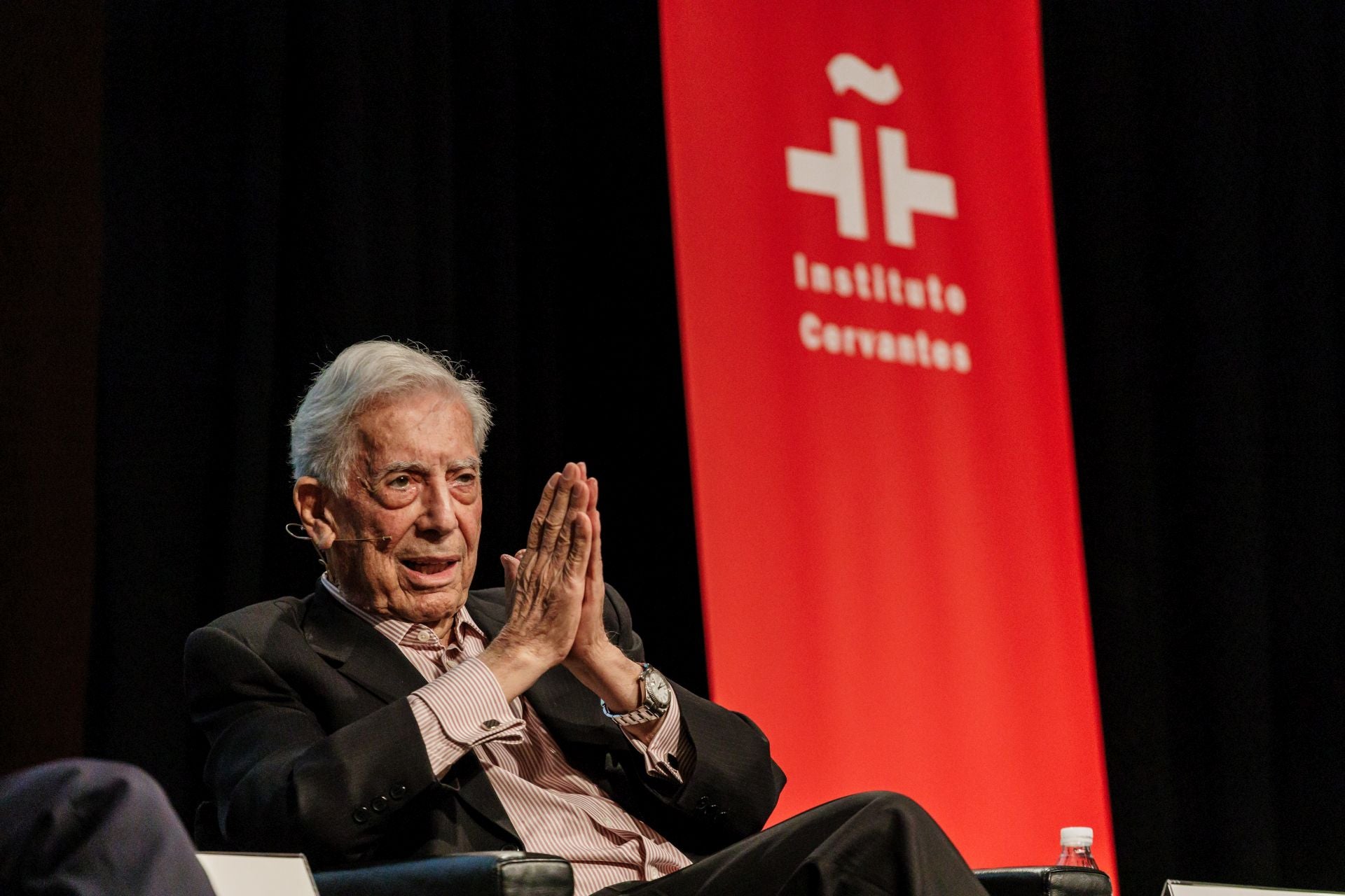 En el ciclo 'El fuego de la imaginación', en el Instituto Cervantes, en abril de 2023,