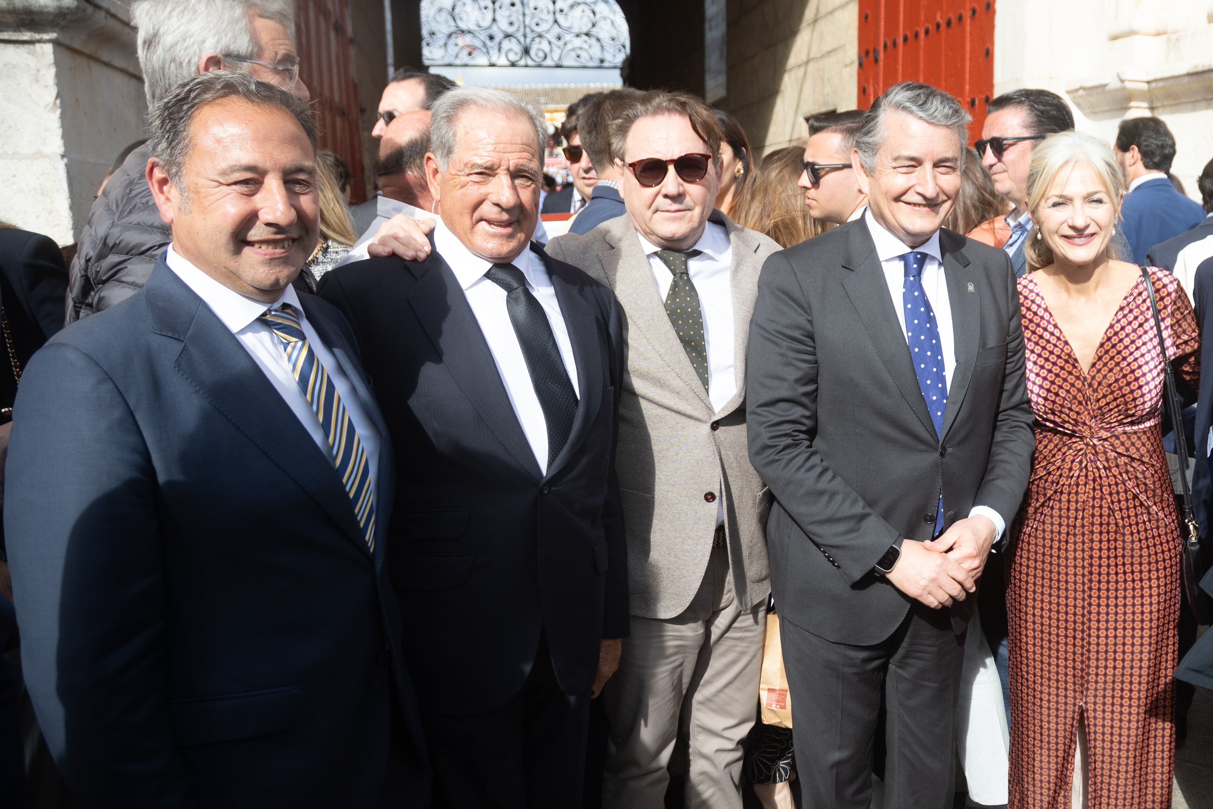 Ricardo Sánchez, Paco Ojeda, Ricardo Velasco, Antonio Sanz y Patricia del Pozo