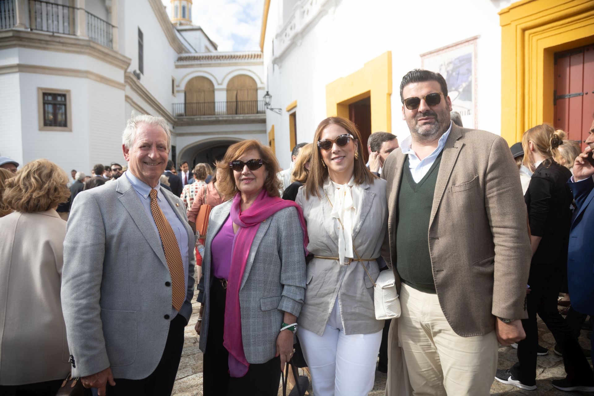 Manuel Barrera, Lola Jiménez, Estefanía Guisado y Fidel Galindo