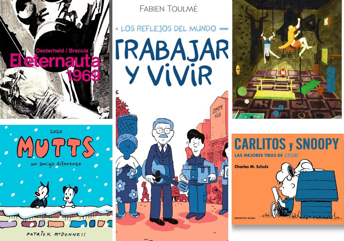 De Carlitos y Snoopy a 'El eternauta', novedades del noveno arte para comprar en mayo
