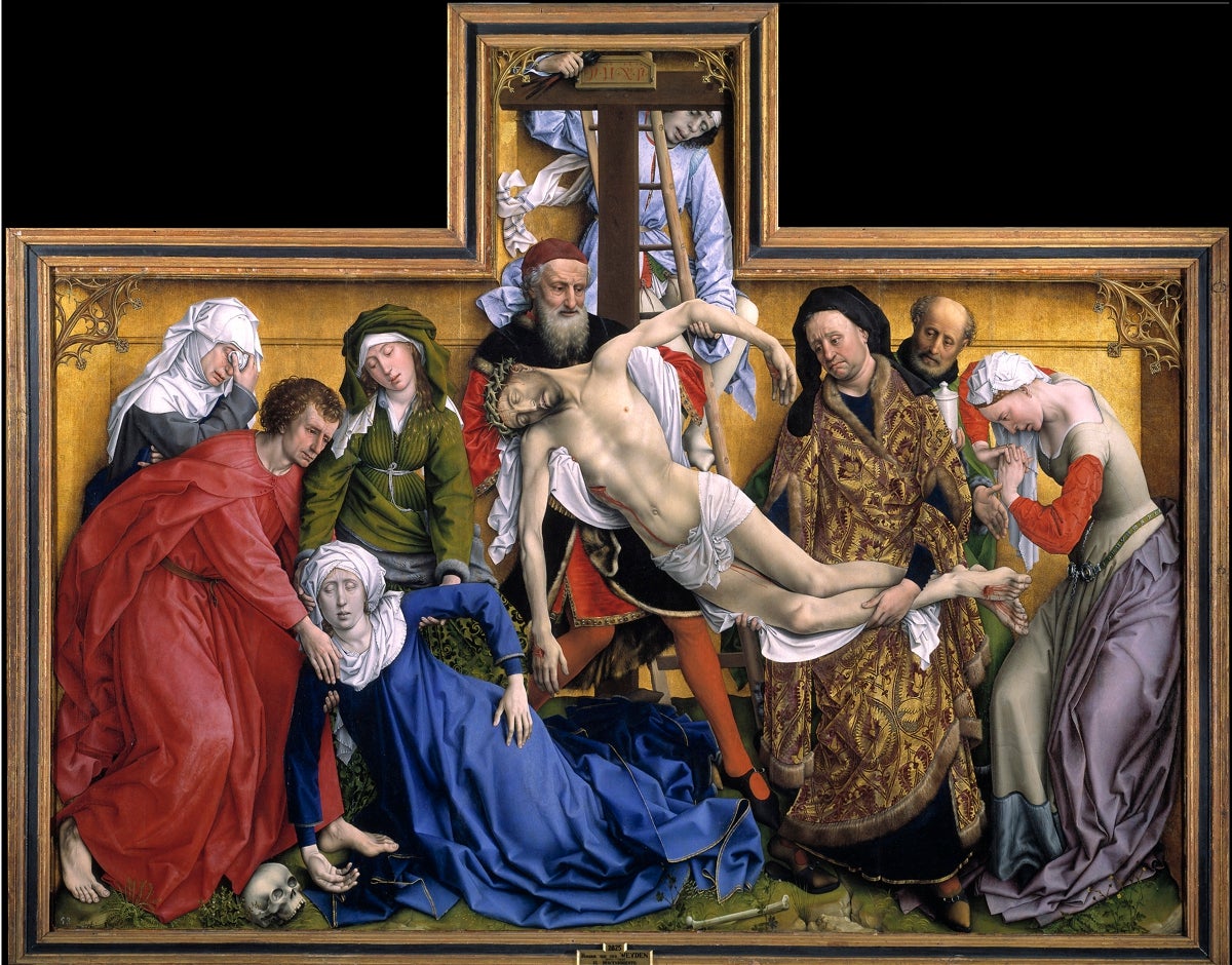 El espléndido 'Descendimiento', de Van der Weyden
