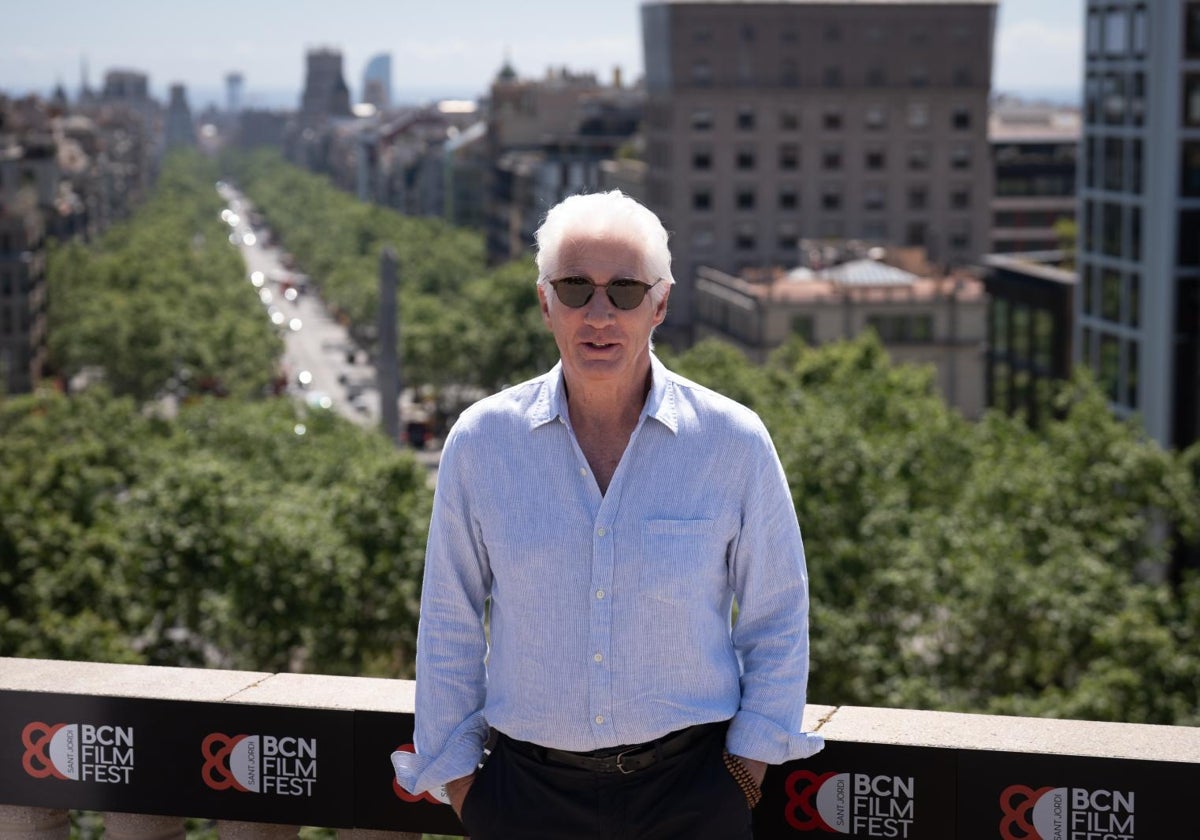 Richard Gere en Barcelona