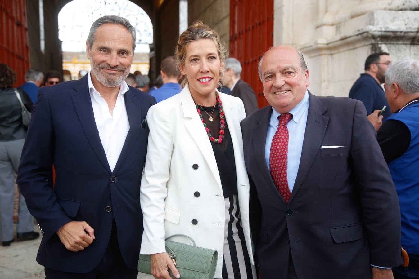 José Manuel Sobrino, Carla Álvarez y Luis Miguel Martín Rubio