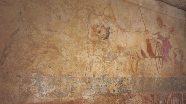 La tumba de Perséfone en el gran túmulo de Vergina revela sus secretos