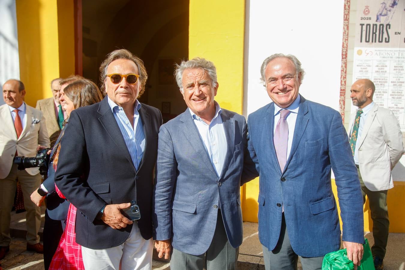 Fran Herrera, Javier Jiménez y Emilio Jiménez