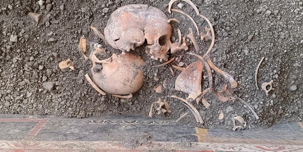 Pompeya revela el desesperado intento de una familia por escapar de la erupción del Vesubio