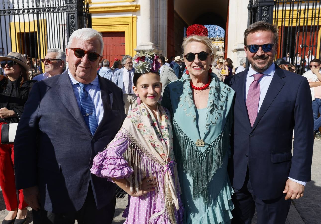 Jesús y Carmela Rodríguez de Moya, Esperanza Conde y José Rodríguez de Moya