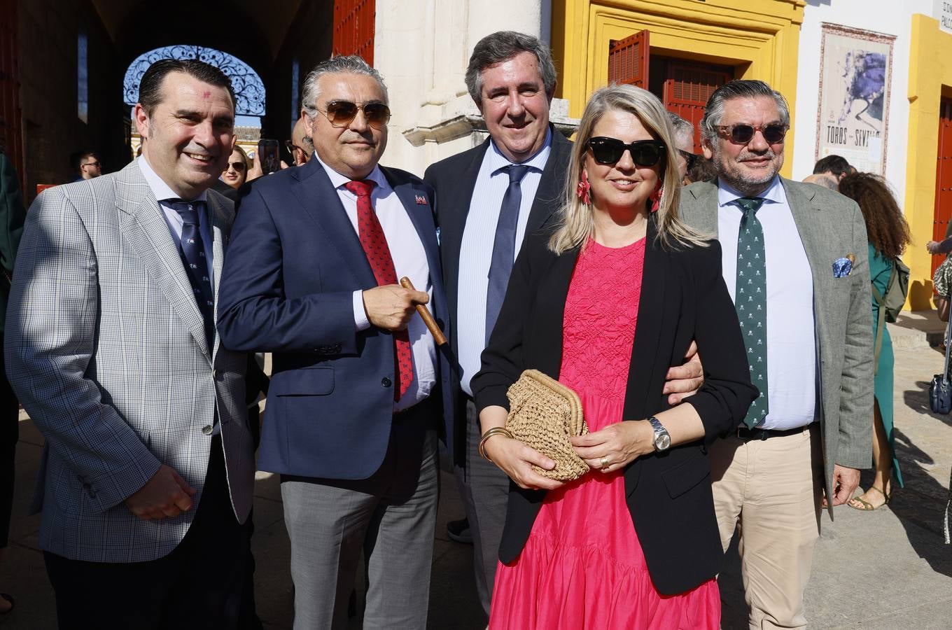 Ángel Mancha, Juan Luis Perera , Gregorio Moreno, Montse Guillén y Manuel Piñero