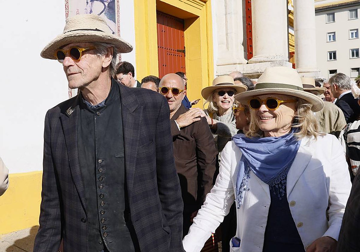 Jeremy Irons y Sinèad Cusack