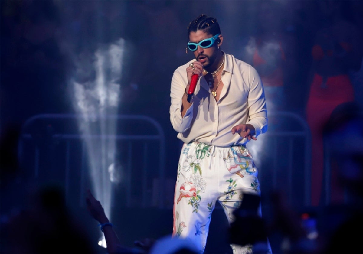 Bad Bunny en concierto
