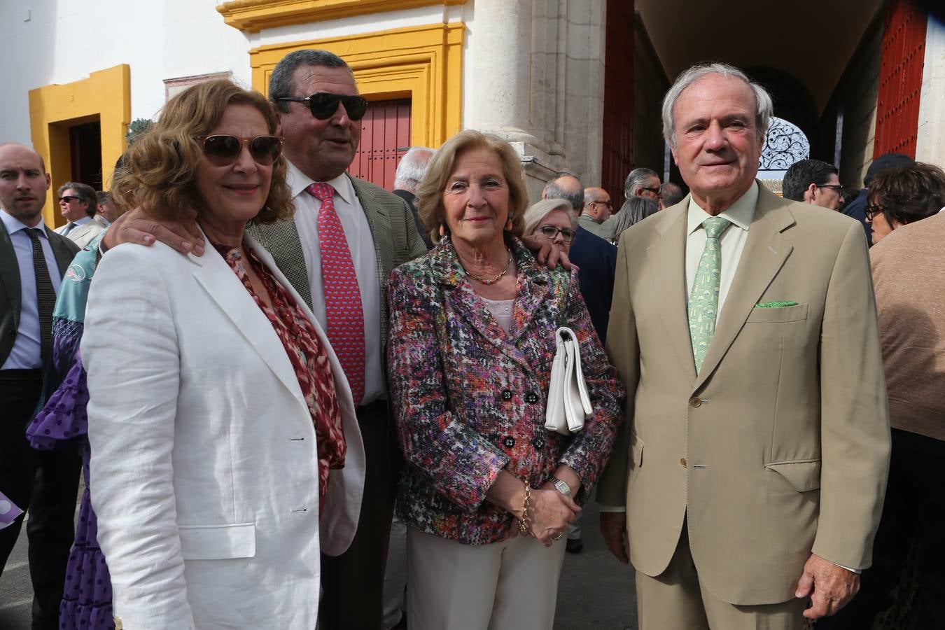Ana Valenzuela, Federico del Castillo, Carmen Molina y Manuel Román