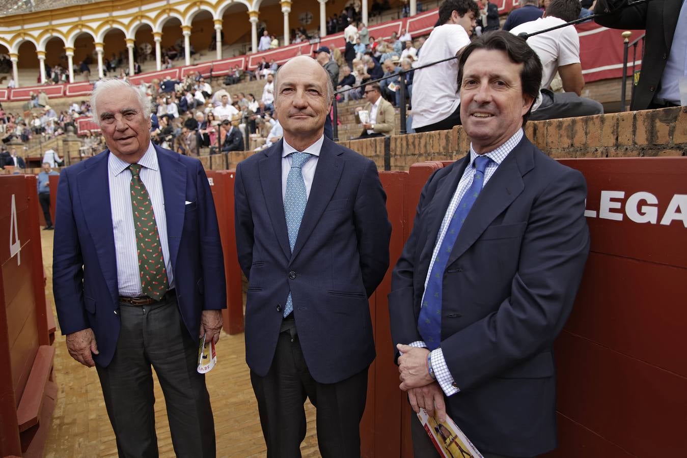 Nicolás Cotoner, Juan Pedro Domecq y Pablo Mora Figueroa