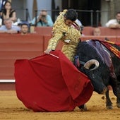 La reunión de Morante de la Puebla con los toros ha sido la tónica general de su Feria de Abril
