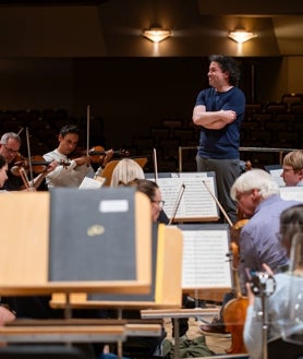 Imagen secundaria 2 - Gustavo Dudamel junto a la Orquesta Sinfónica de Londres en el Auditorio Nacional