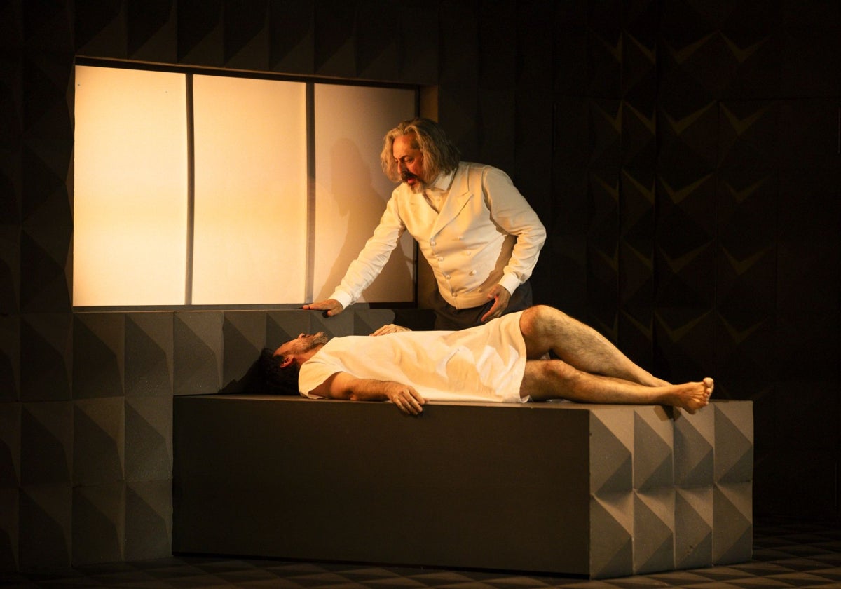 israel Elejalde y Jesús Noguero, en 'La Patética'