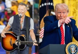 Trump insulta a Bruce Springsteen tras sus críticas: «sobrevalorado», «más tonto que una piedra» y que tiene la cara como «una pasa»