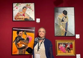 Inaugurada la exposición de Paloma Velarde en Las Ventas