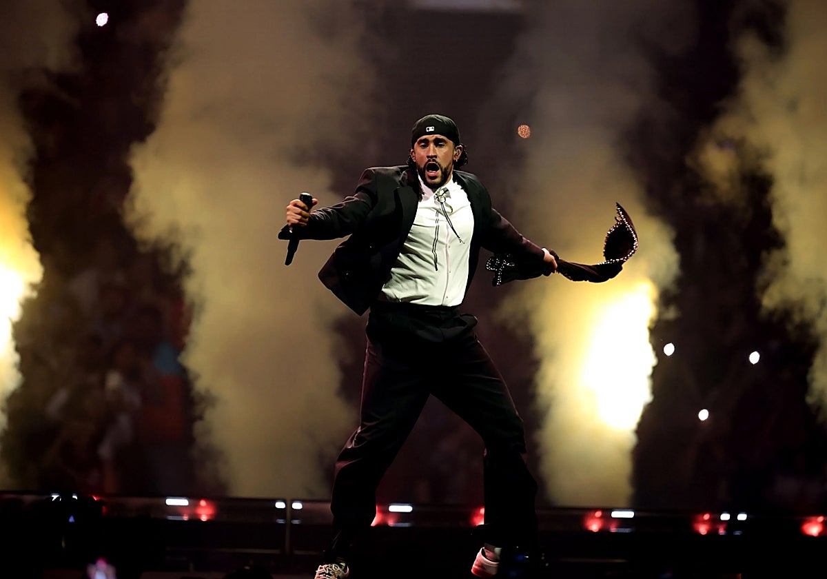 Bad Bunny en concierto