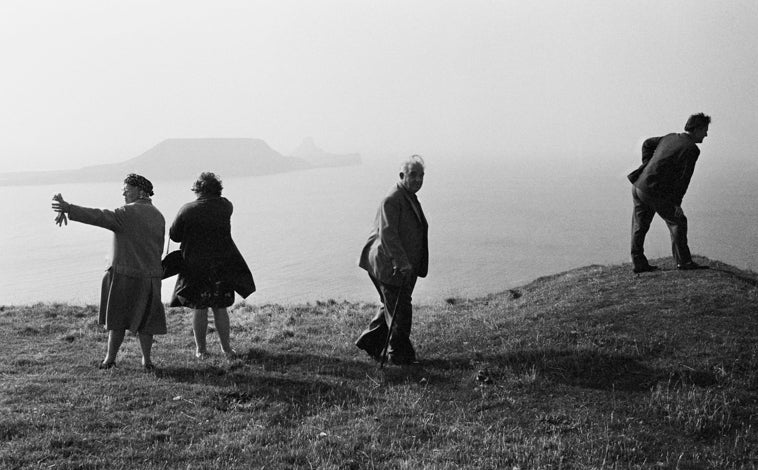 Imagen principal - En las imágenes, distintas obras de Joel Meyerowitz del proyecto 'My European Trip', de los años sesenta