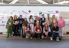 El Tren de la Cultura viaja a Valencia este 2025 en apoyo a los libreros afectados por la dana