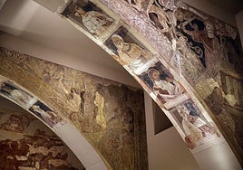 El Supremo ordena a Cataluña devolver las pinturas murales de la sala capitular del Real Monasterio de Sijena