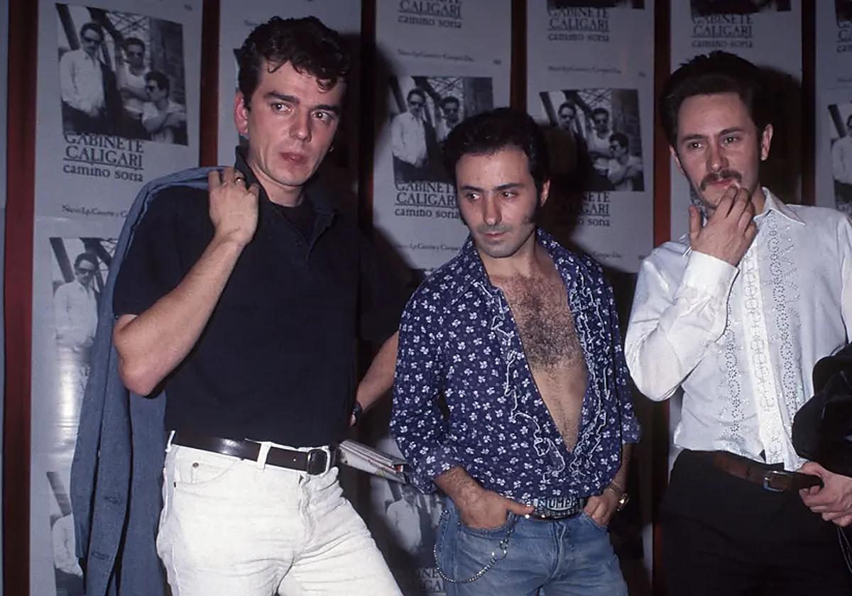 El grupo de rock español Gabinete Caligari