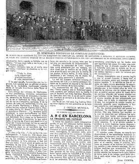 Imagen secundaria 2 - Julio Camba en 1916 y dos de sus artículos de 1934 y 1917