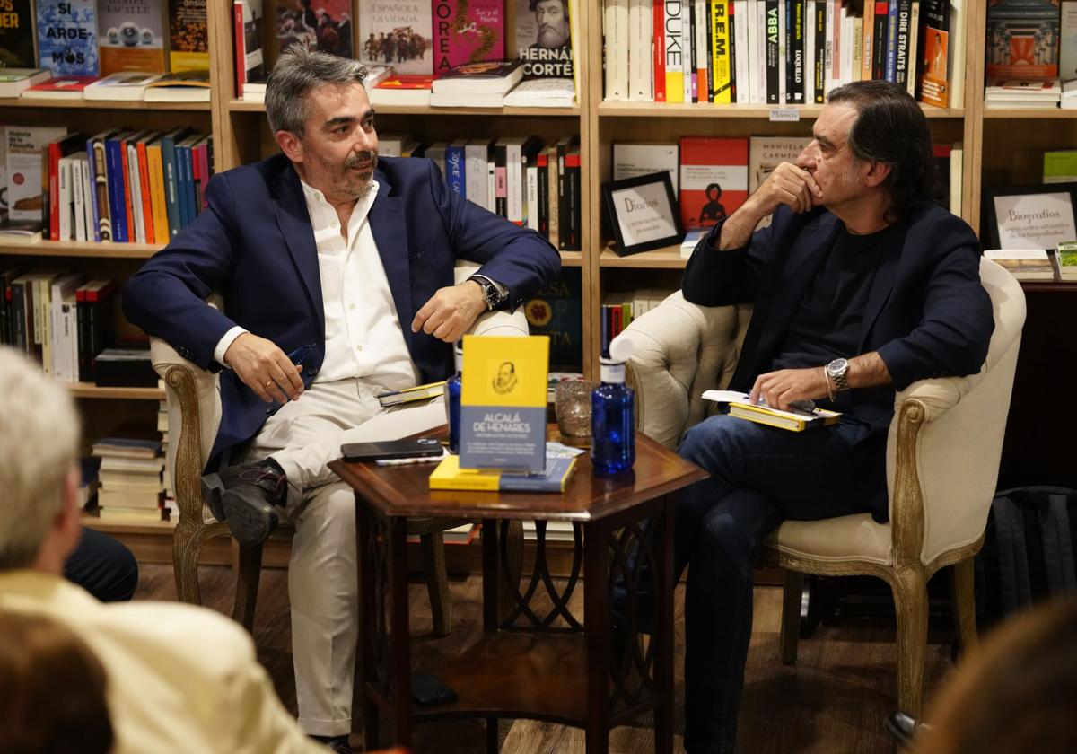 Jesús García Calero, con Ángel Antonio Herrera