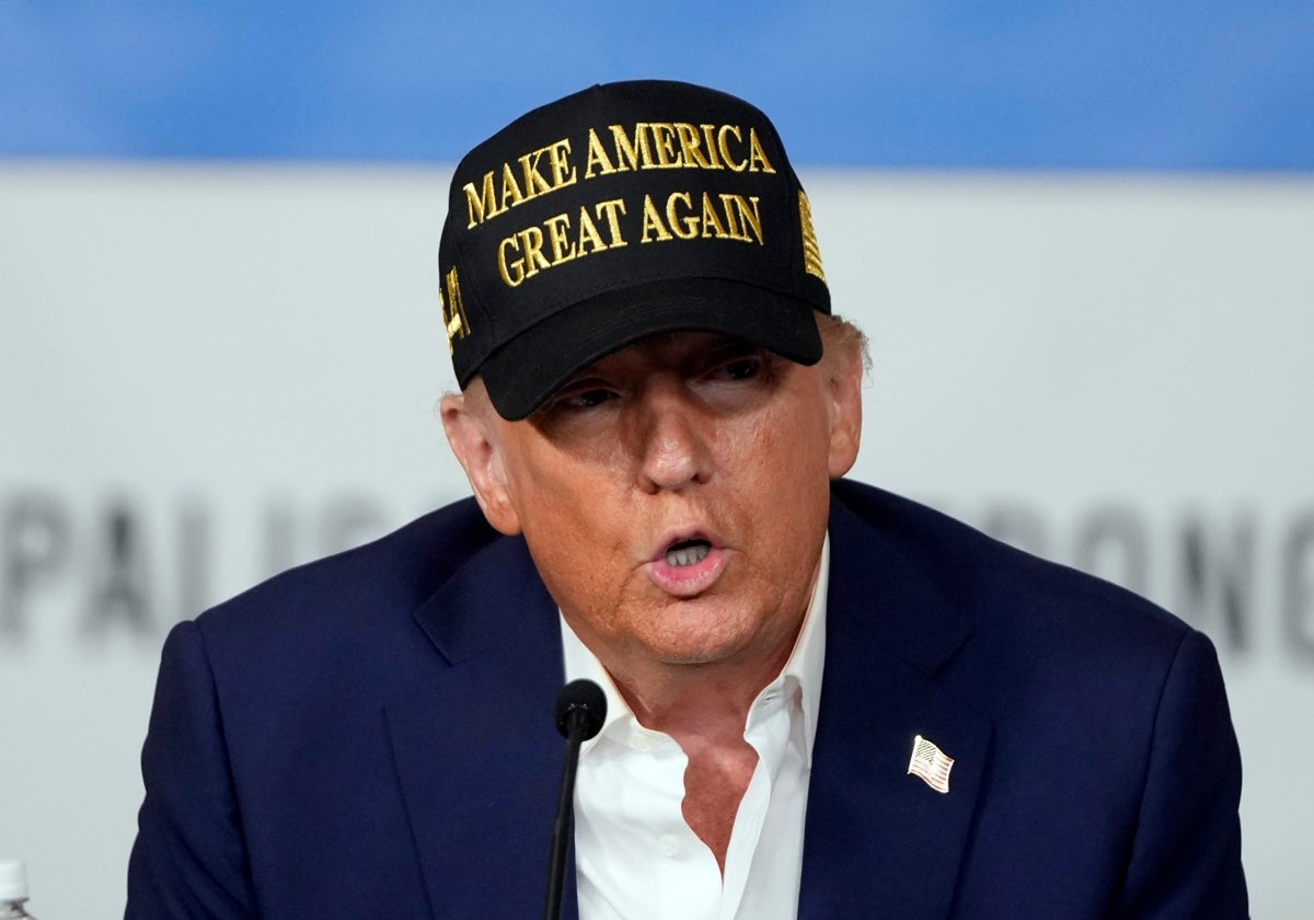 El presidente norteamericano Donald Trump