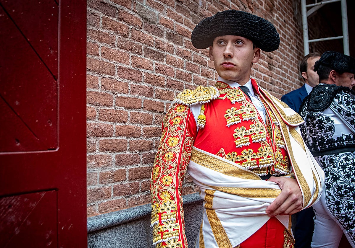Ismael Martín de novillero en Las Ventas