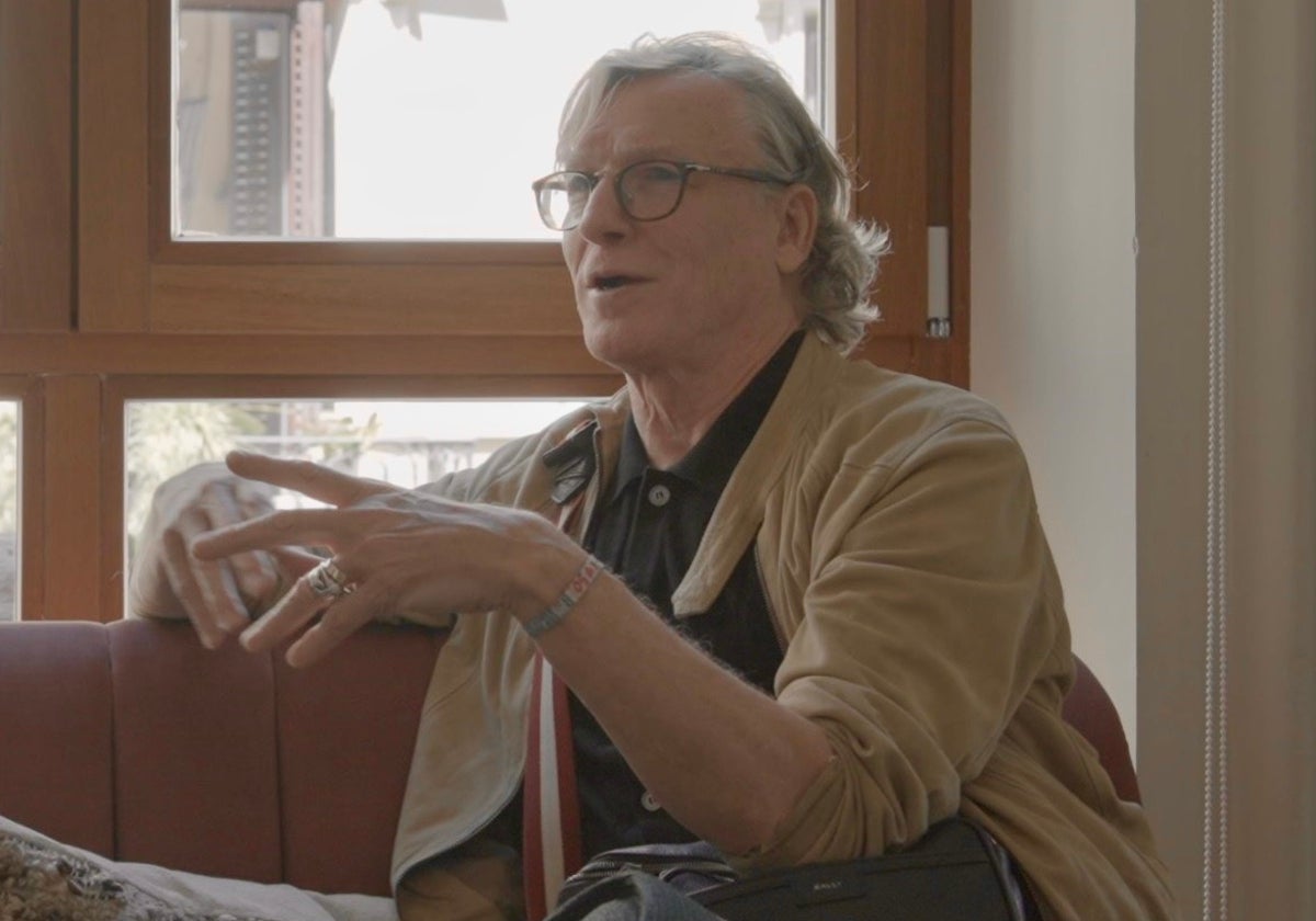 Nacho Duato, durante la entrevista en el Teatro Albéniz
