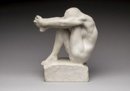 Descubren que la escultura que adornaba su piano es un Rodin auténtico y supera el millón de euros en subasta