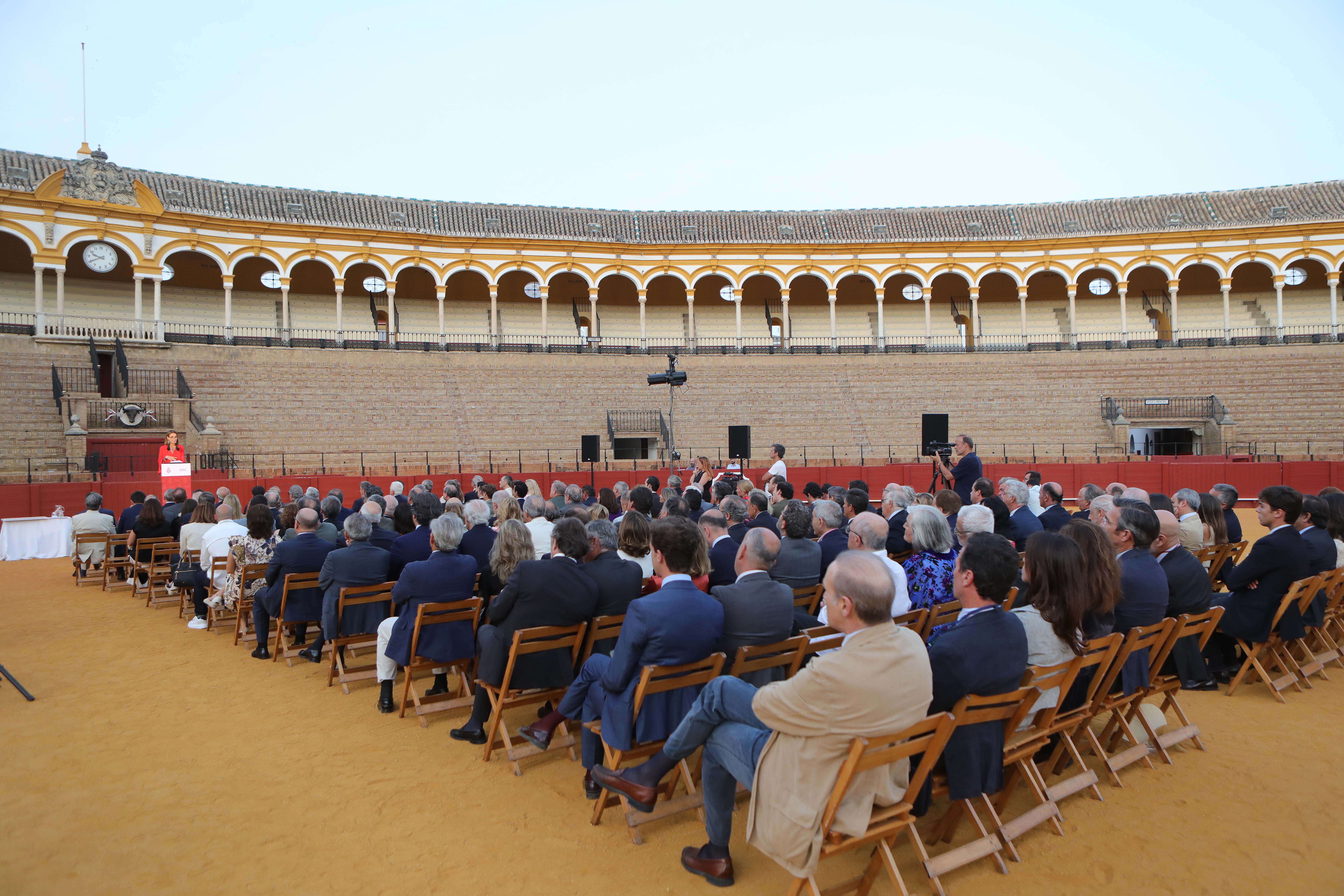 Asistentes al XVI Premio periodístico taurino 'Manuel Ramírez'