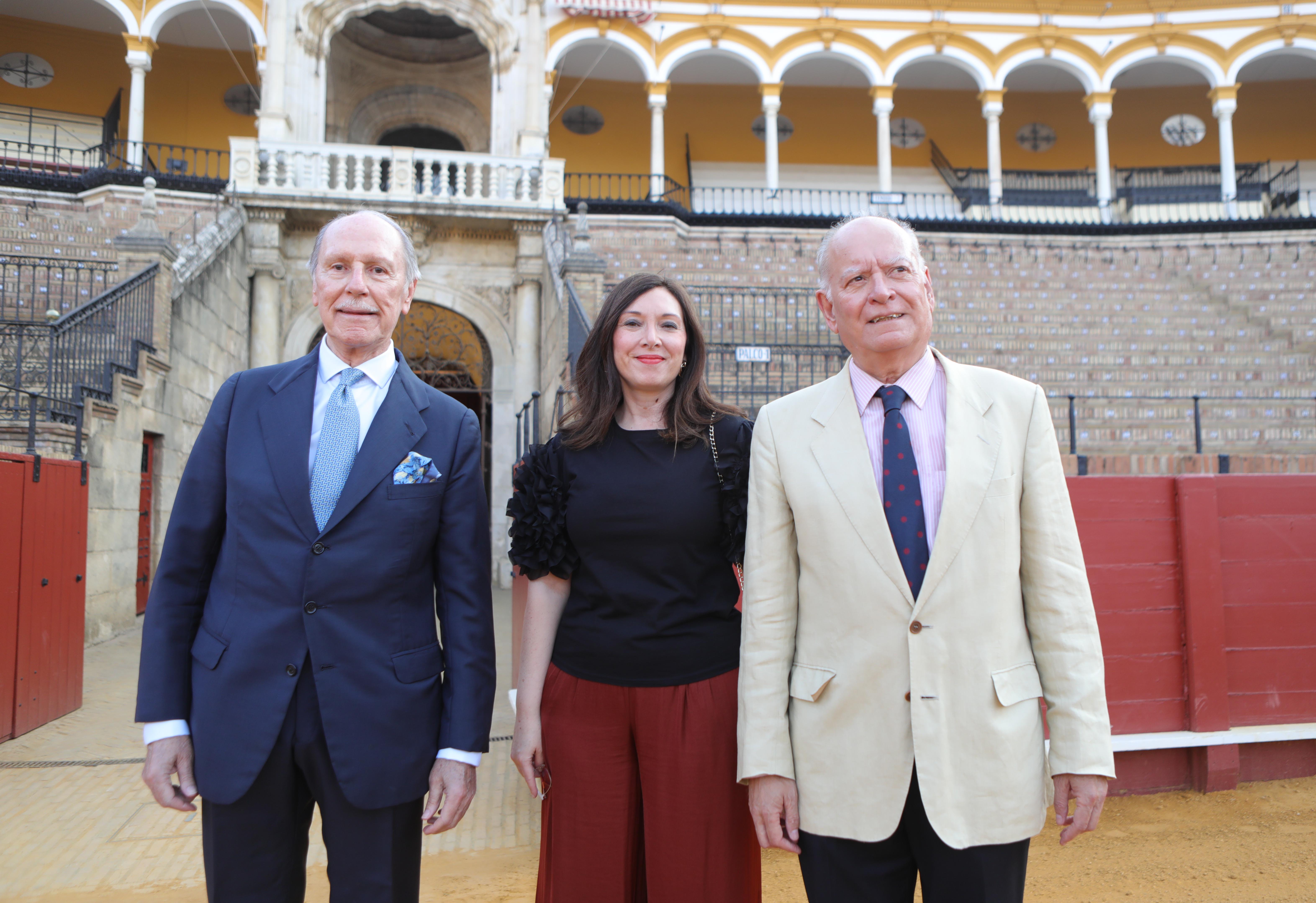Adolfo Ladrón de Guevara, Alejandra Navarro y Álvaro Ybarra