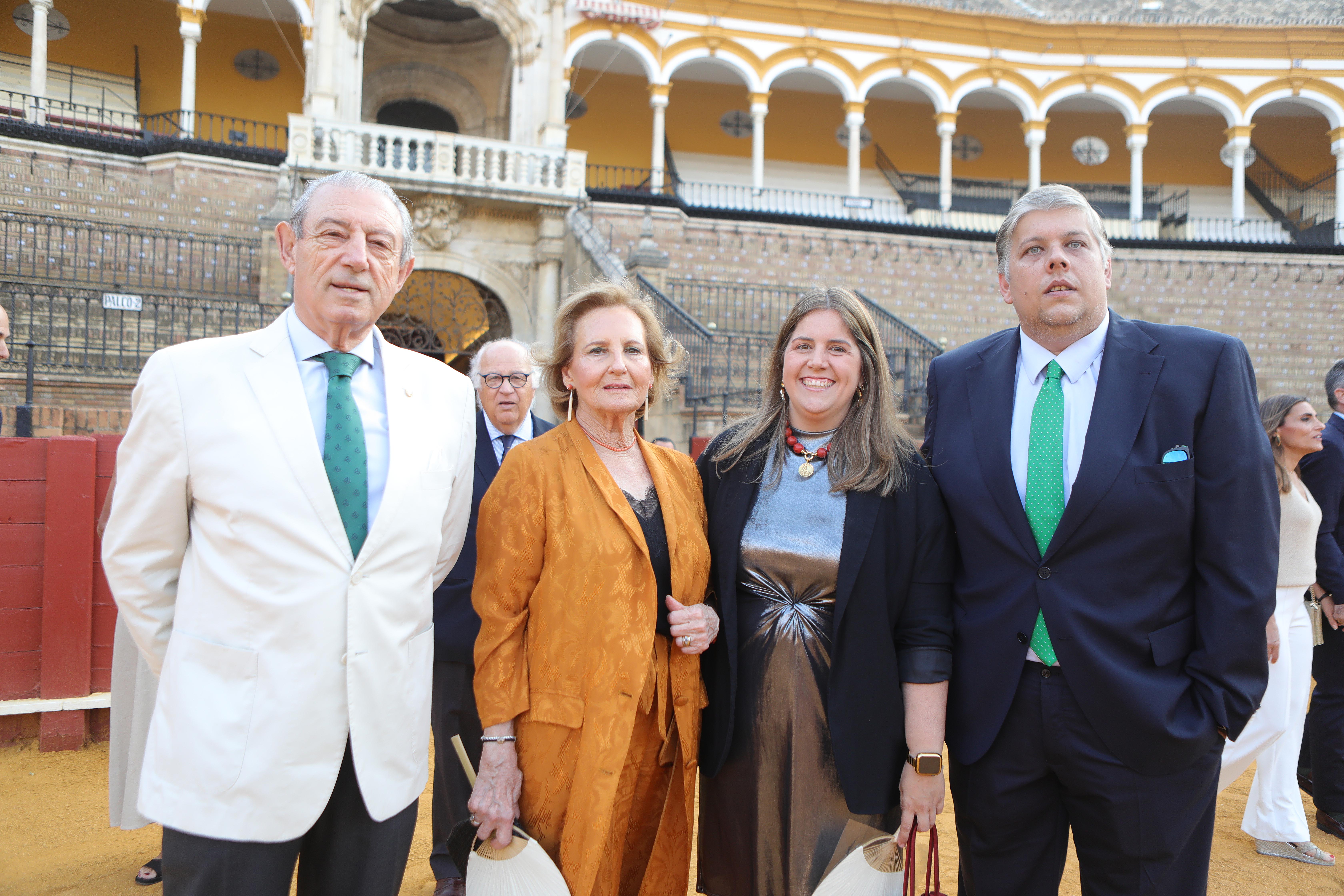 Juan Miguel Mejías, Paquita Delgado, Robles Ramírez y Juan de Dios Ramírez