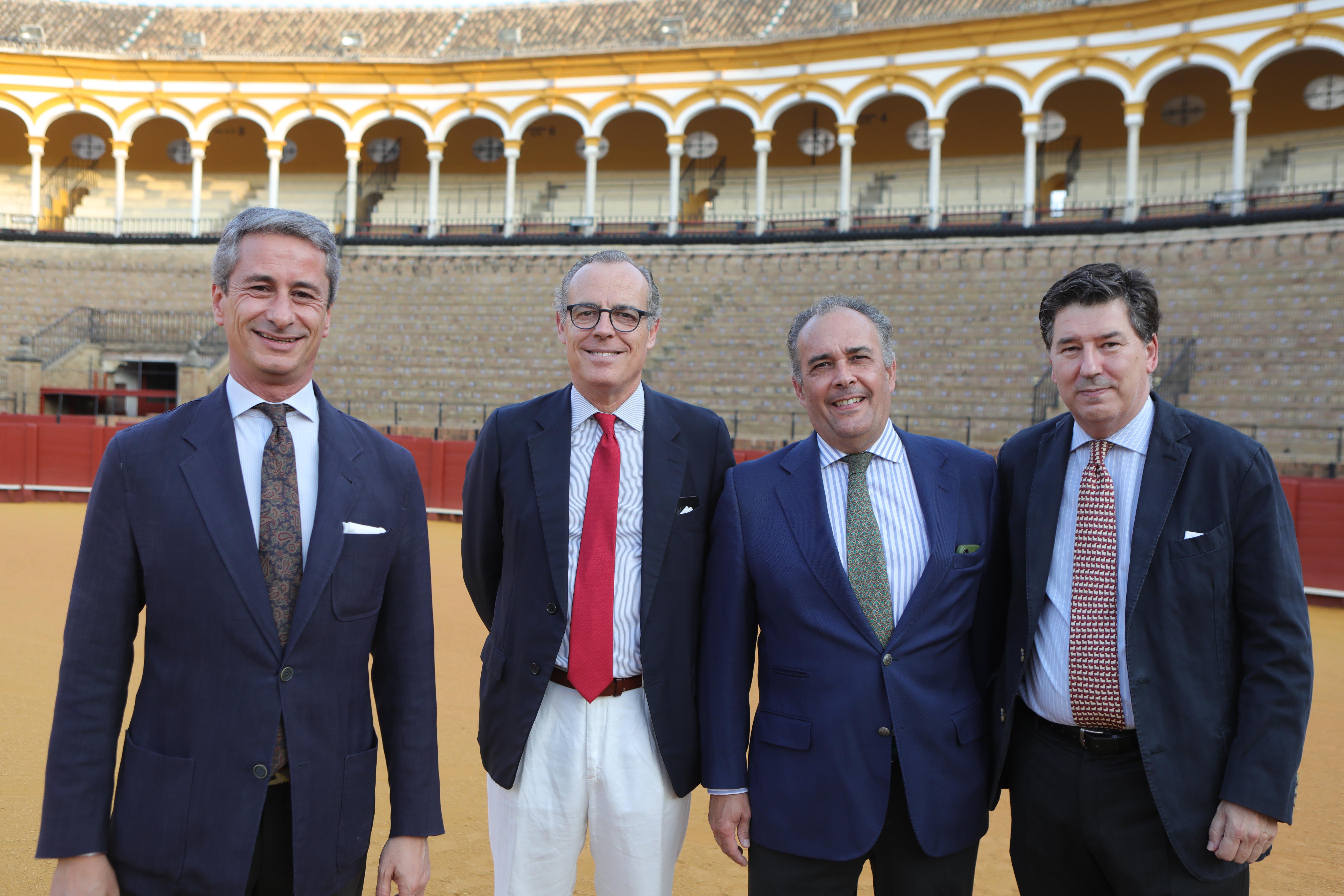 Salvador Toro, Gonzalo Leyva y Juan de la Calle
