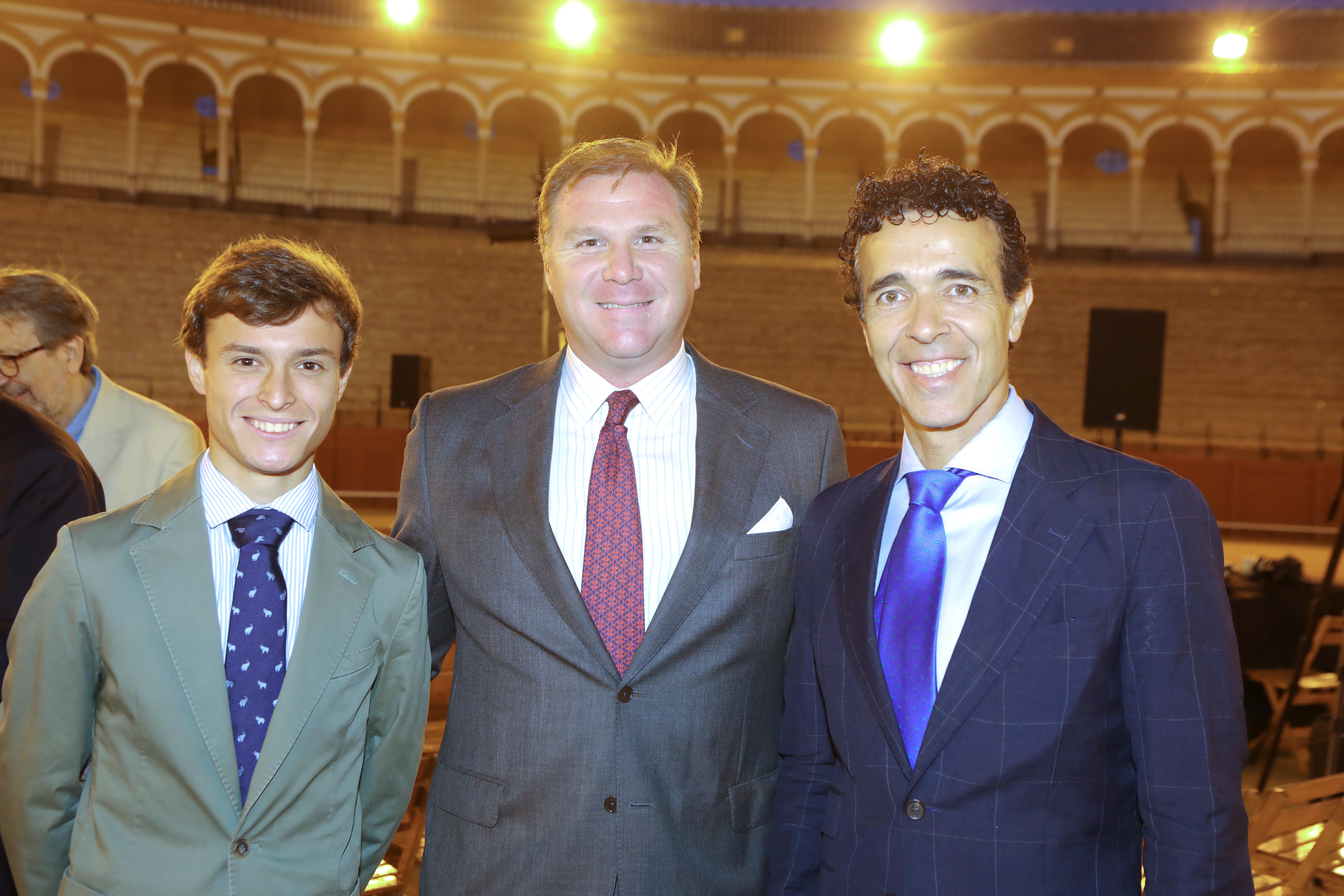 Javier Torres 'Bombita', Javier Moya y Víctor Puerto