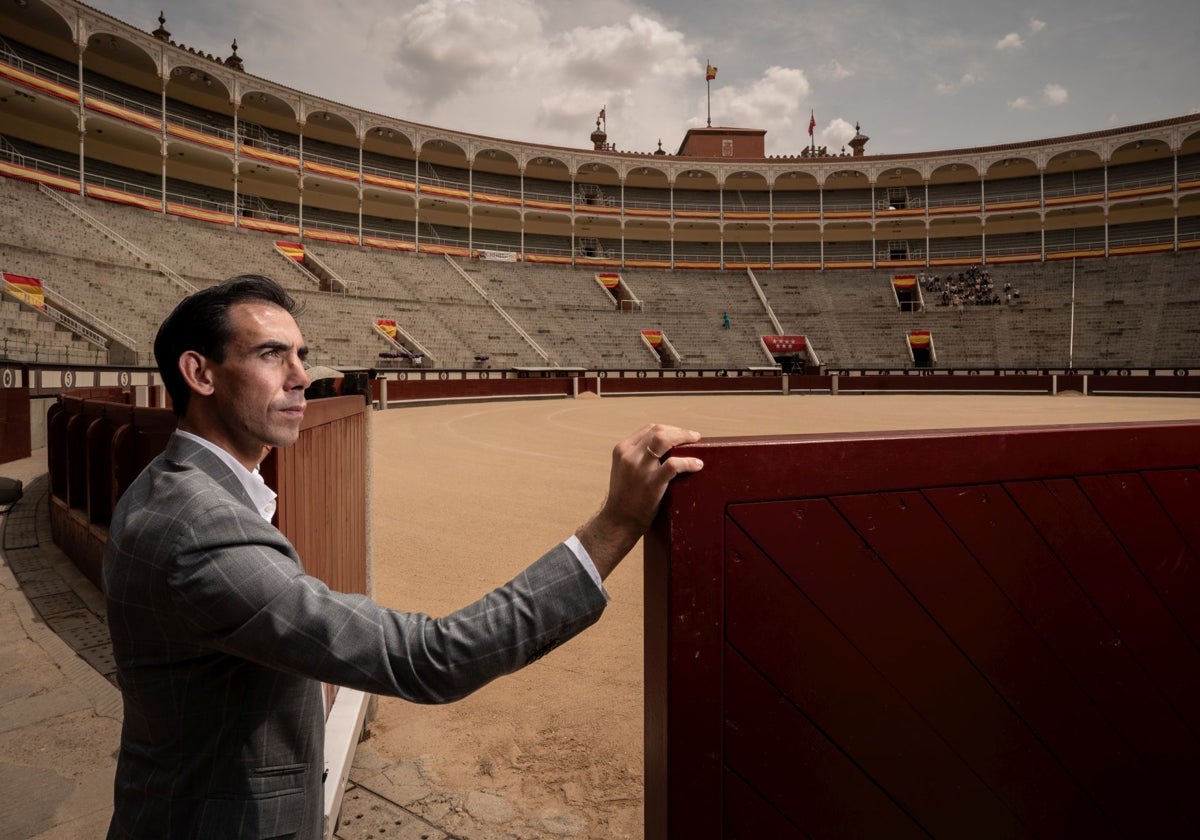 El torero Saúl Jimenez Fortes, en el coso madrileño de Las Ventas, donde triunfó en la feria de San Isidro