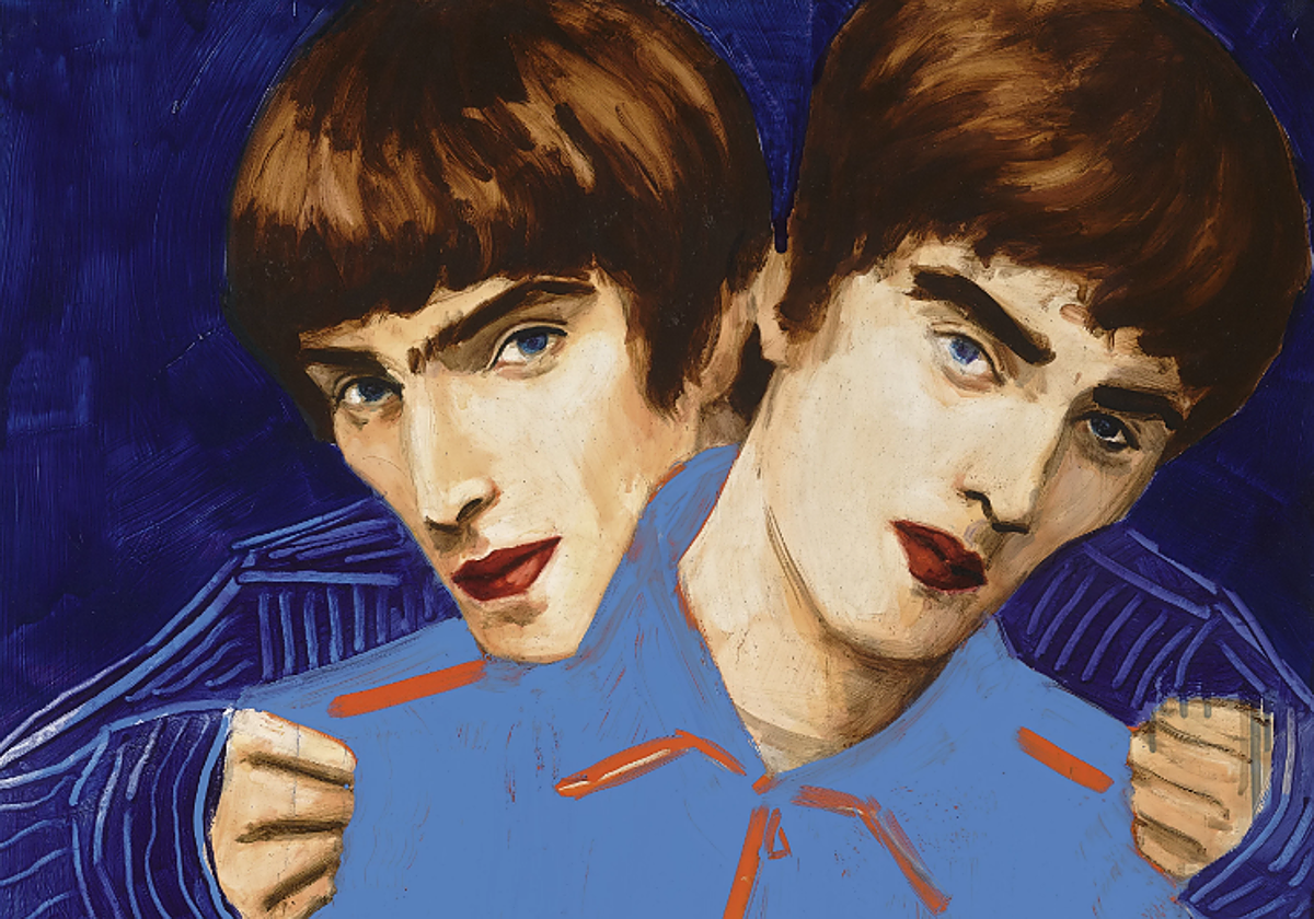 'Liam + Noel (Gallagher)', de Elizabeth Peyton