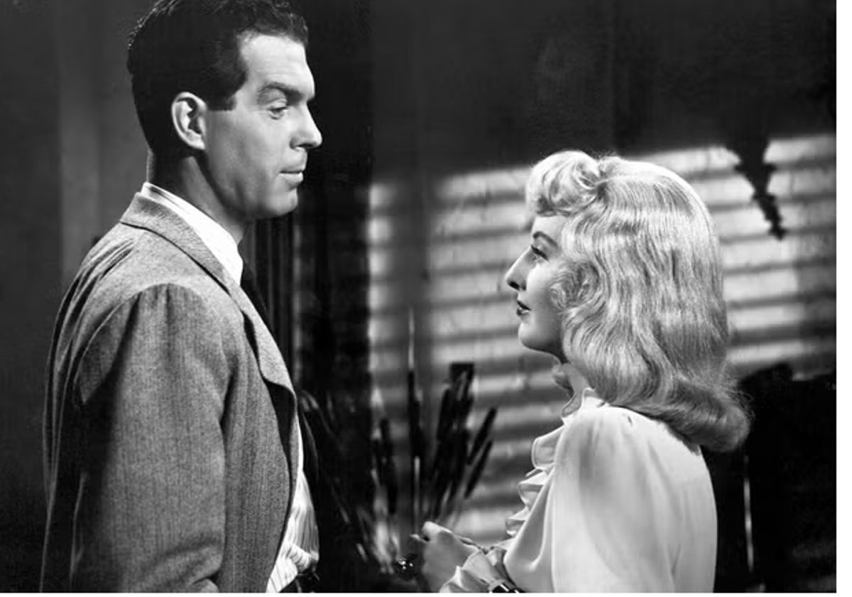 Fotograma de 'Perdición', de Billy Wilder