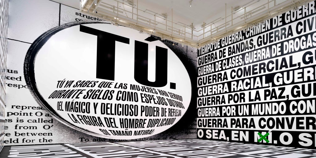 Barbara Kruger en el Guggenheim Bilbao: el poder del lenguaje contra el poder