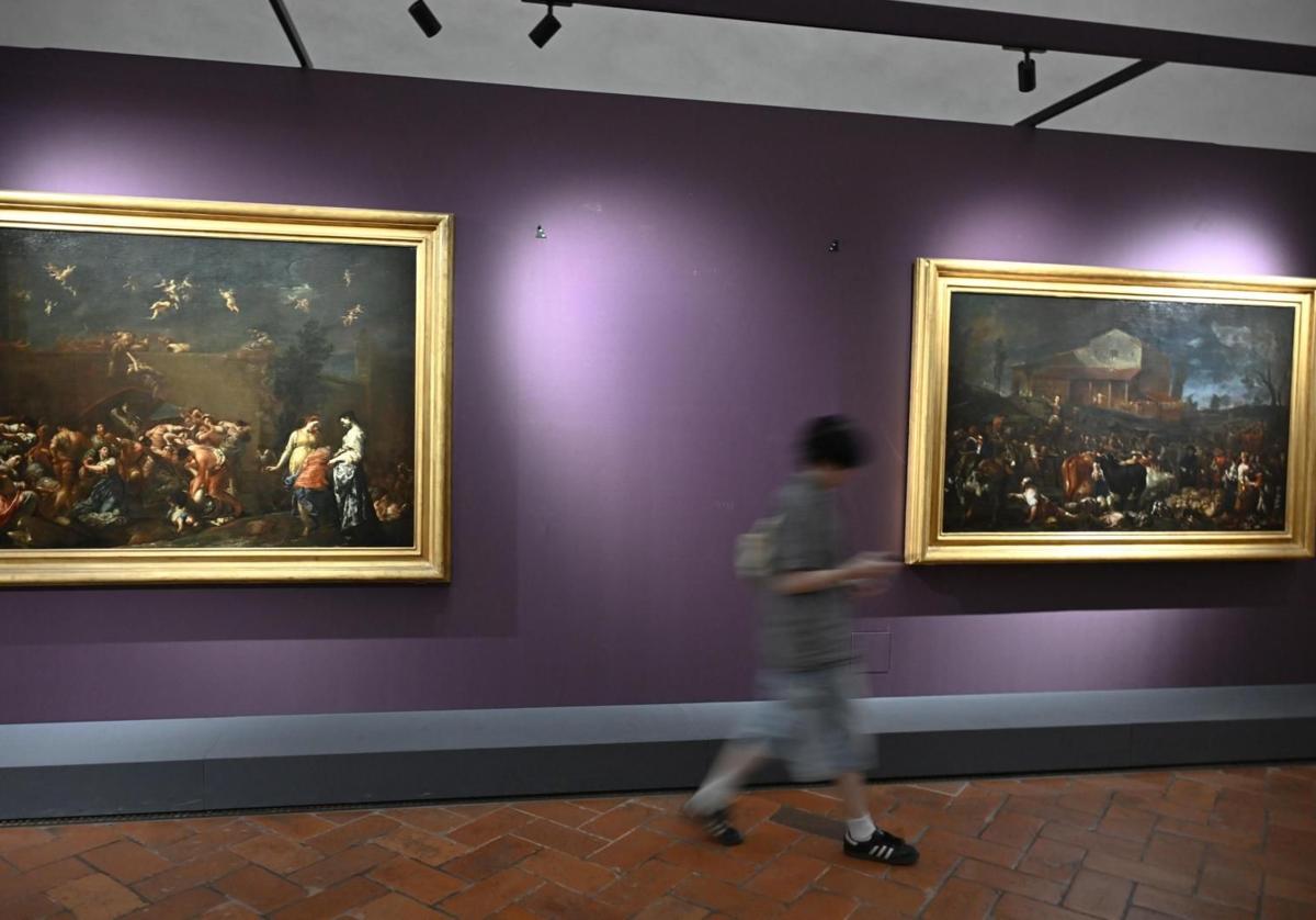 La Galería Uffizi sin 'Retrato de Ferdinando de Medici», dañado por un visitante que se hacía un selfi
