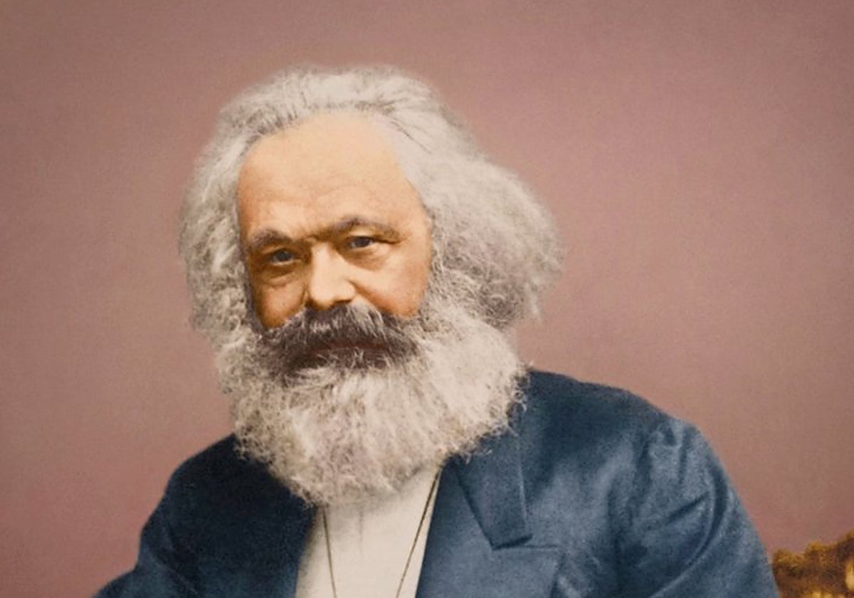 Retrato de Karl Marx
