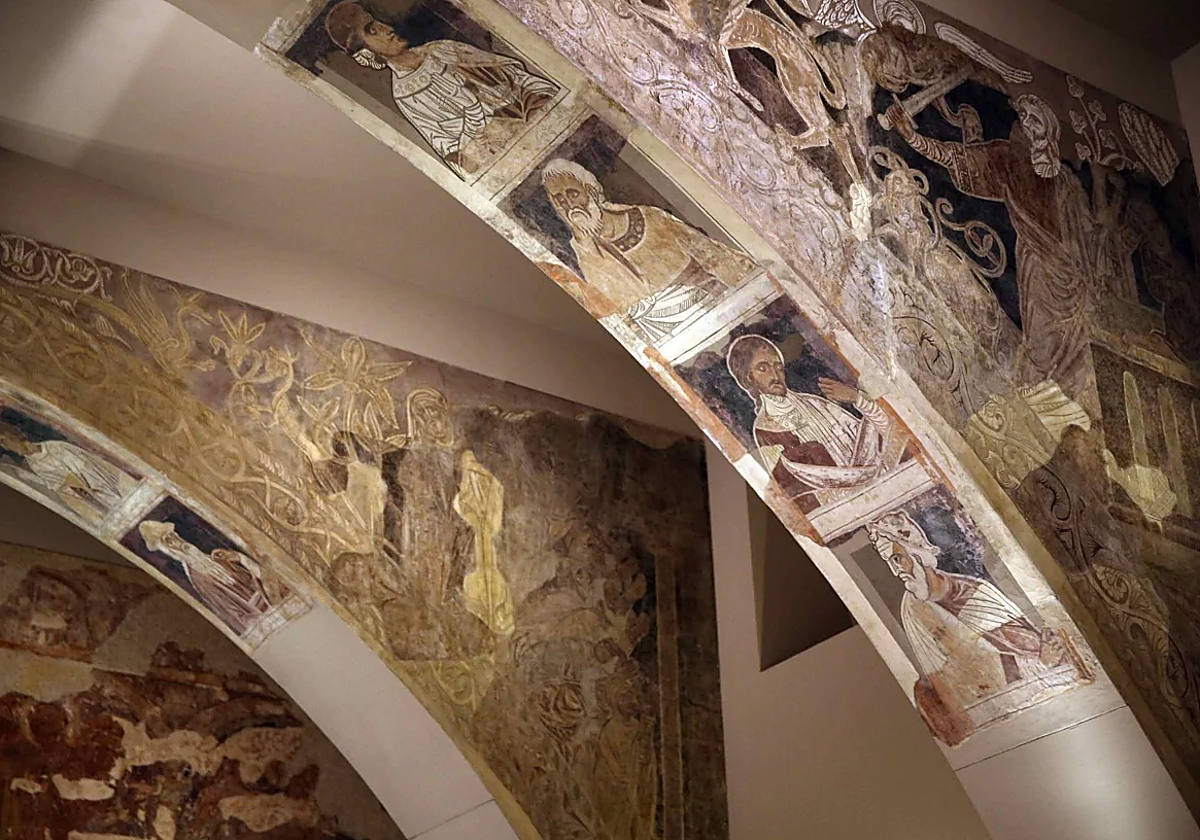 Pinturas murales de Sijena en el MNAC