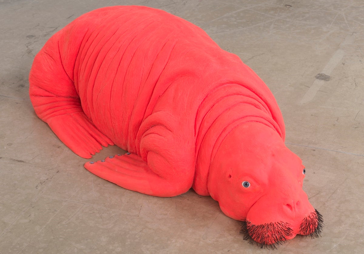 Carsten Höller. 'Red Walrus', 2011
