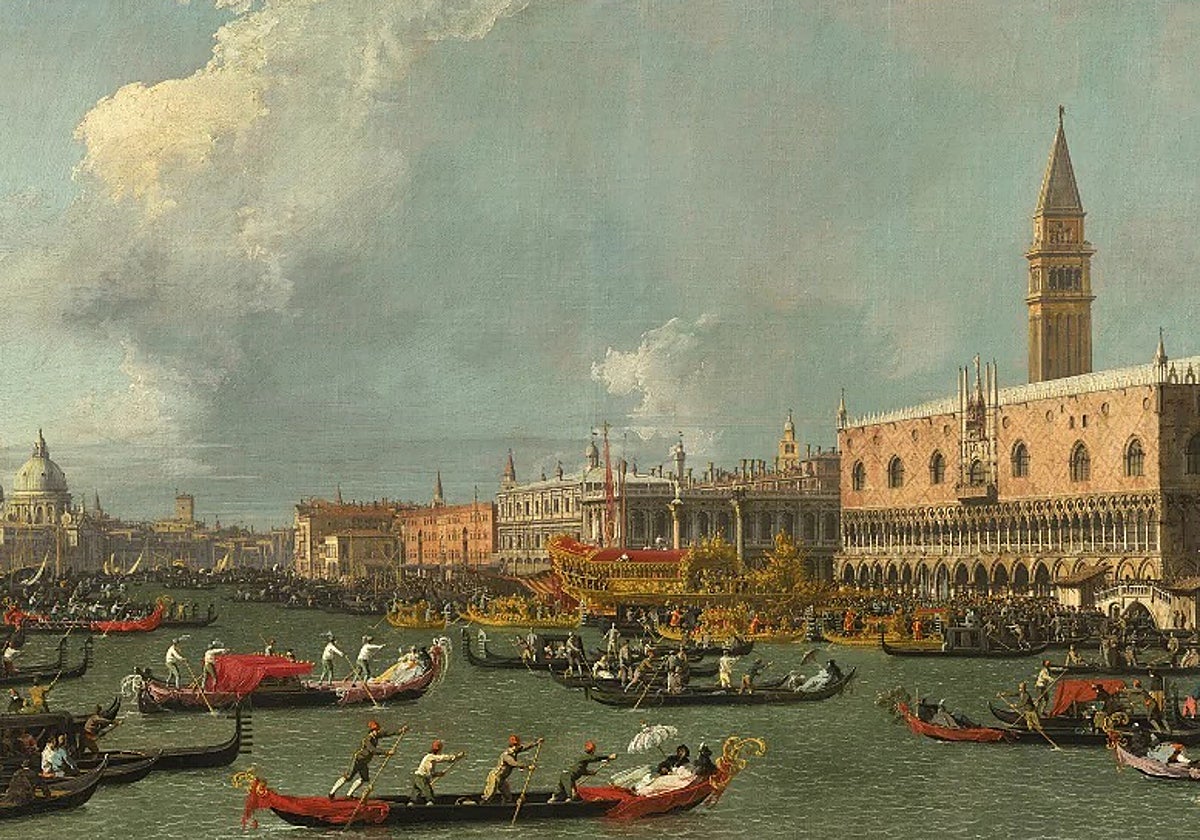 'El regreso del Bucintoro en el día de la Ascensión', de Canaletto