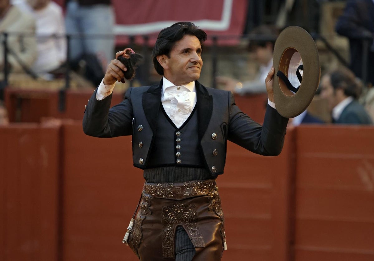 Diego Ventura en la pasada Feria de Abril