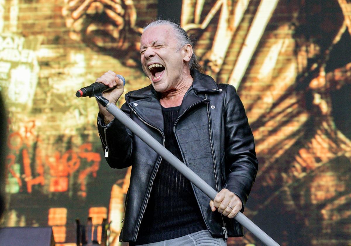 Iron Maiden actúa en el Estadio Metropolitano