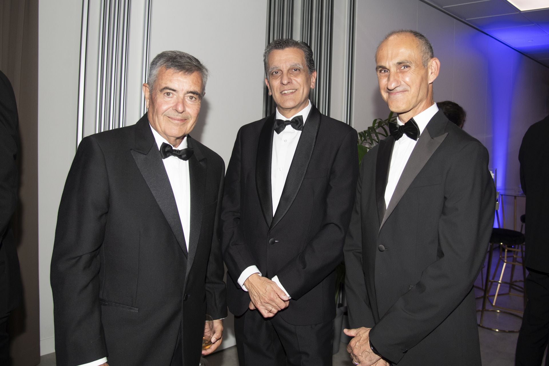 Gonzalo Zarranz, Pablo Salazar y Jesús Trelis, presidente, director de Opinión, y director de 'Las Provincias' respectivamente